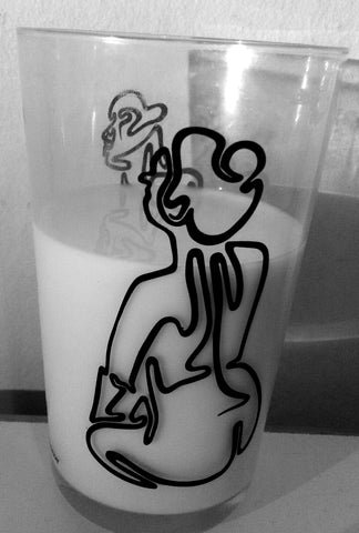 Ritzenhoff milk glass